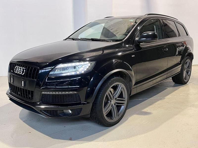 Schwarz Gebraucht 2015 Audi Q7 S-Line SUV | 17.500 € (Superpreis) - Bild 1/4