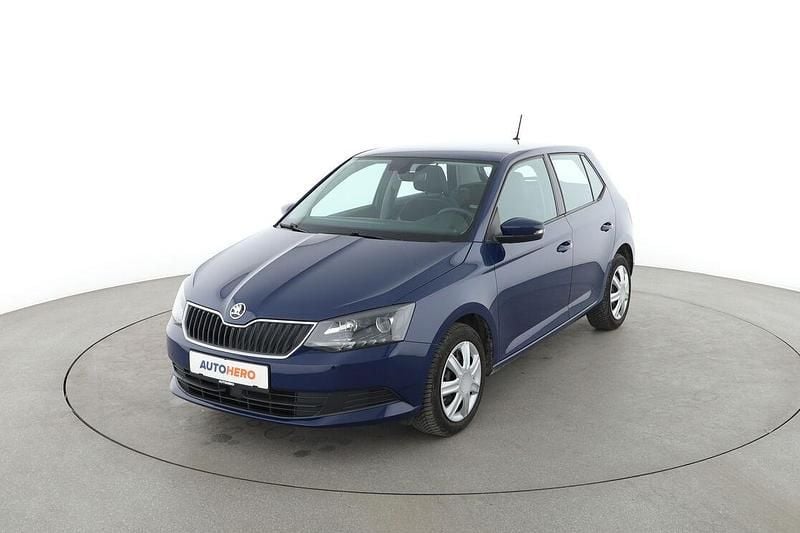 Blau Gebraucht 2015 Skoda Fabia Ambition Kleinwagen | 12.280 € (Fairer Preis) - Bild 1/3