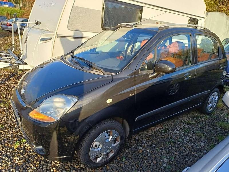 Schwarz Gebraucht 2008 Chevrolet Matiz SE Kleinwagen | 1.500 € (Fairer Preis) - Bild 1/2