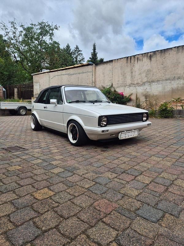 Gebraucht VW Golf Cabriolet 1984 Weiß Cabrio