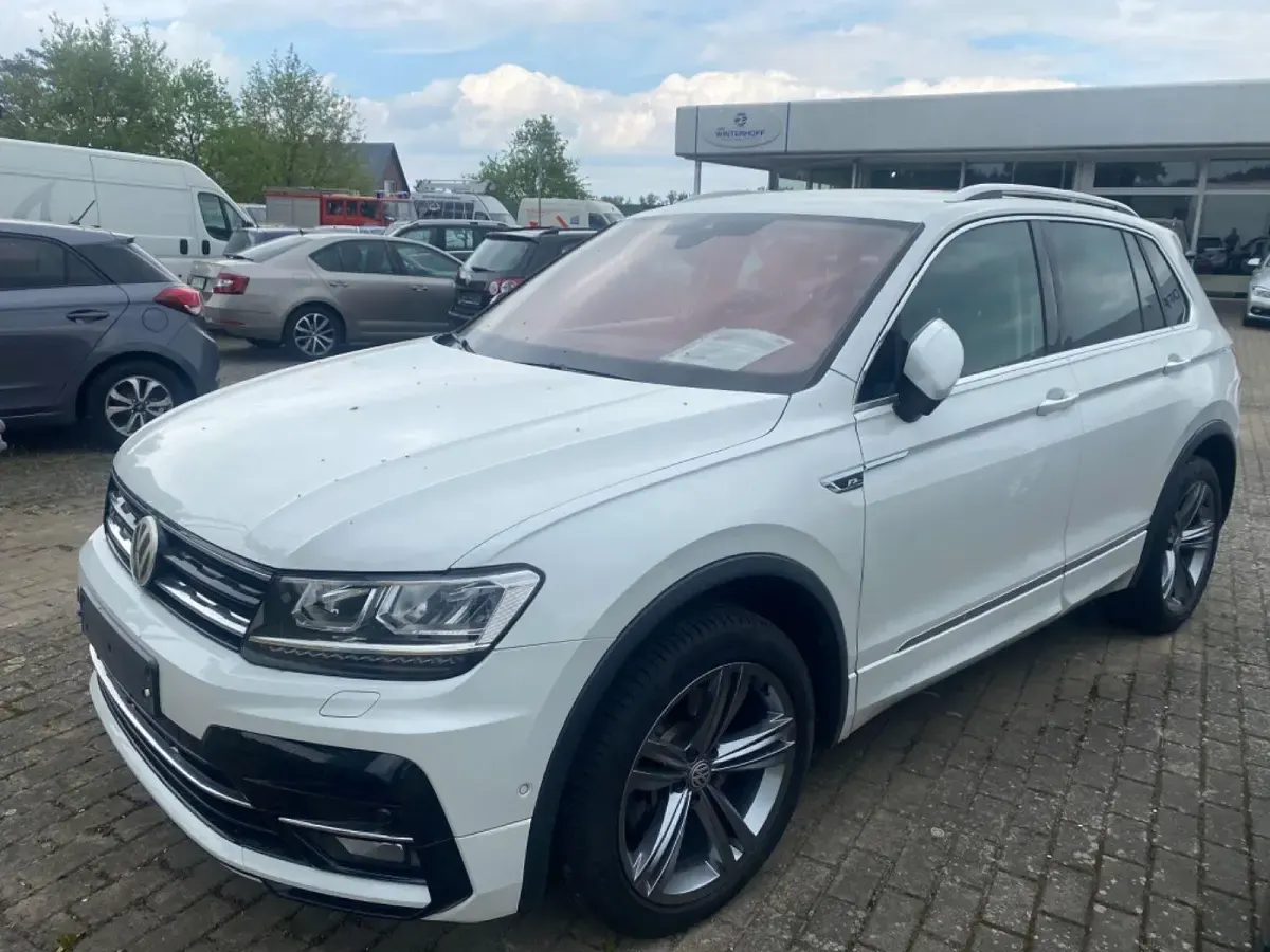 Gebraucht VW Tiguan Highline 190 PS (139 kW) 2018 Weiß SUV