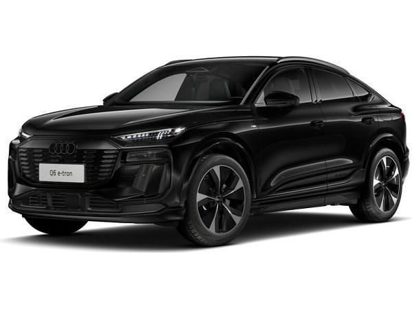 Schwarz (mythosschwarz metallic) Neu 2025 Audi Q6 Sportback e-tron Comfort SUV | 90.840 € (Etwas zu teuer) - Bild 1/4