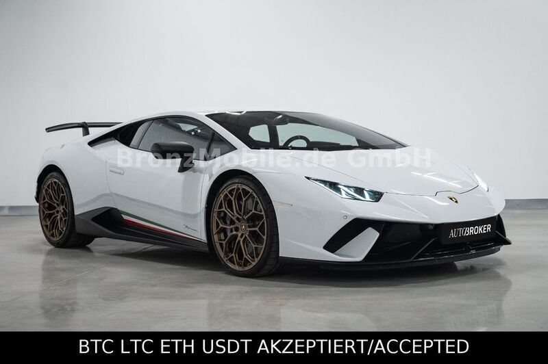 Usata Lamborghini Huracán 639 CV (469 kW) 2018 Bianco
