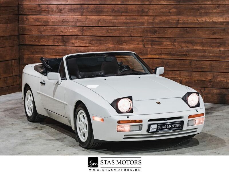 Alpinweiß Gebraucht 1990 Porsche 944 S2 Cabrio | 34.990 € - Bild 1/4