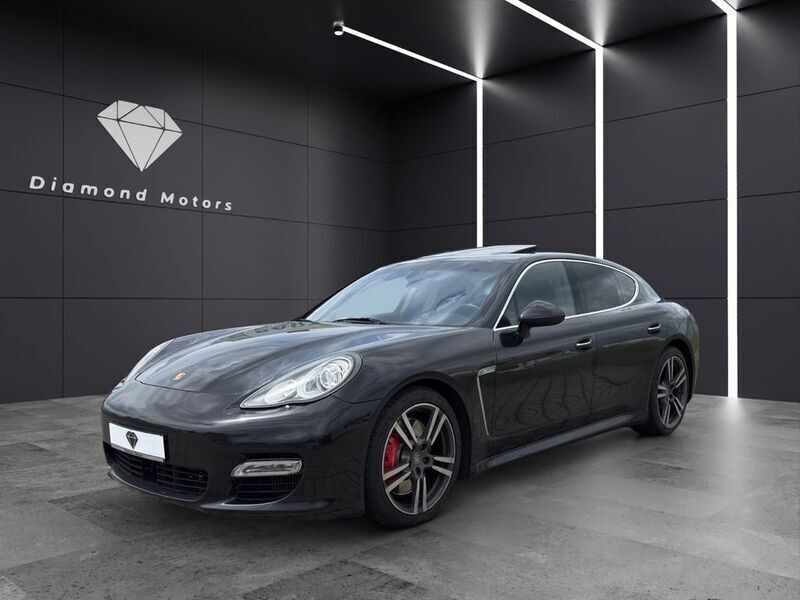 Schwarz Gebraucht 2010 Porsche Panamera Turbo Limousine | 32.990 € (Etwas zu teuer) - Bild 1/4