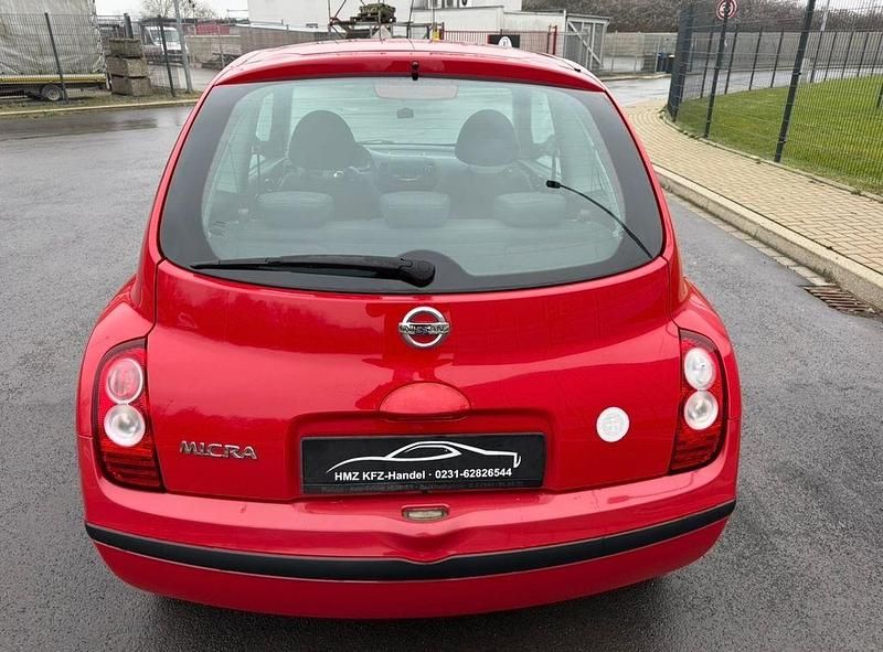 Gebraucht Nissan Micra Visia 65 PS (47 kW) 2007 Rot Kleinwagen