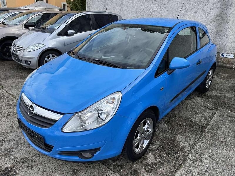 Sonderfarbe turboblau Gebraucht 2008 Opel Corsa Catch Me Kleinwagen | 3.500 € (Etwas zu teuer) - Bild 1/4
