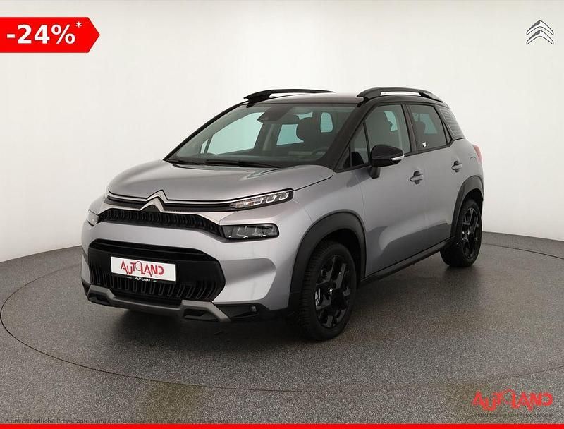 Grau Gebraucht 2024 Citroën C3 Aircross PureTech SUV | 18.490 € (Etwas zu teuer) - Bild 1/4
