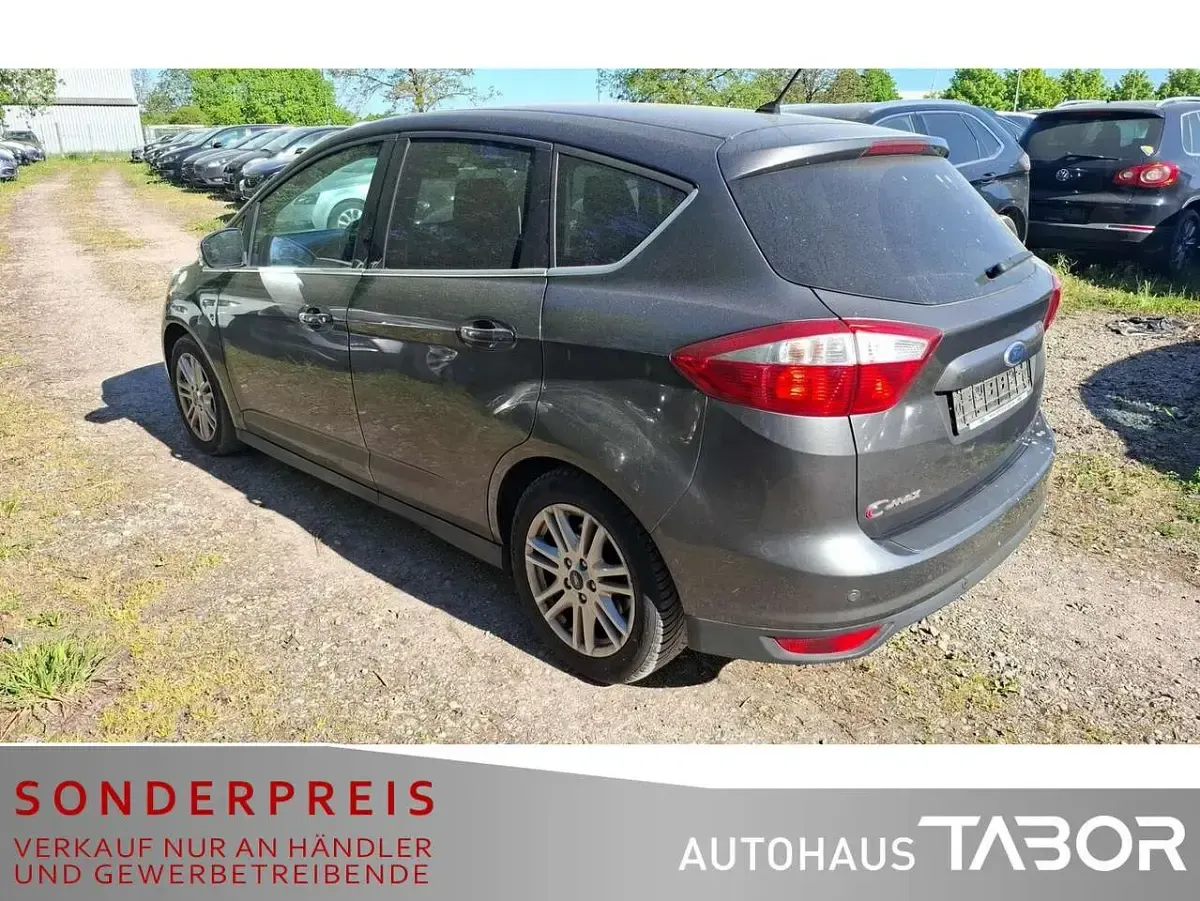 Używany Ford C-MAX Titanium 125 KM (91 kW) 2015 Szary Minivan