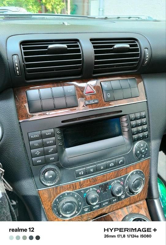 Gebraucht Mercedes C200 2005 Silber Kombi