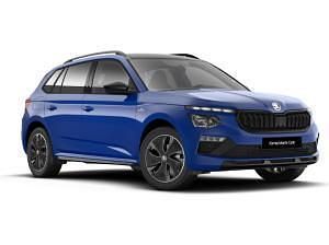 Neu Skoda Kamiq Monte Carlo 150 PS (110 kW) 2026 Blau (energie blau) SUV