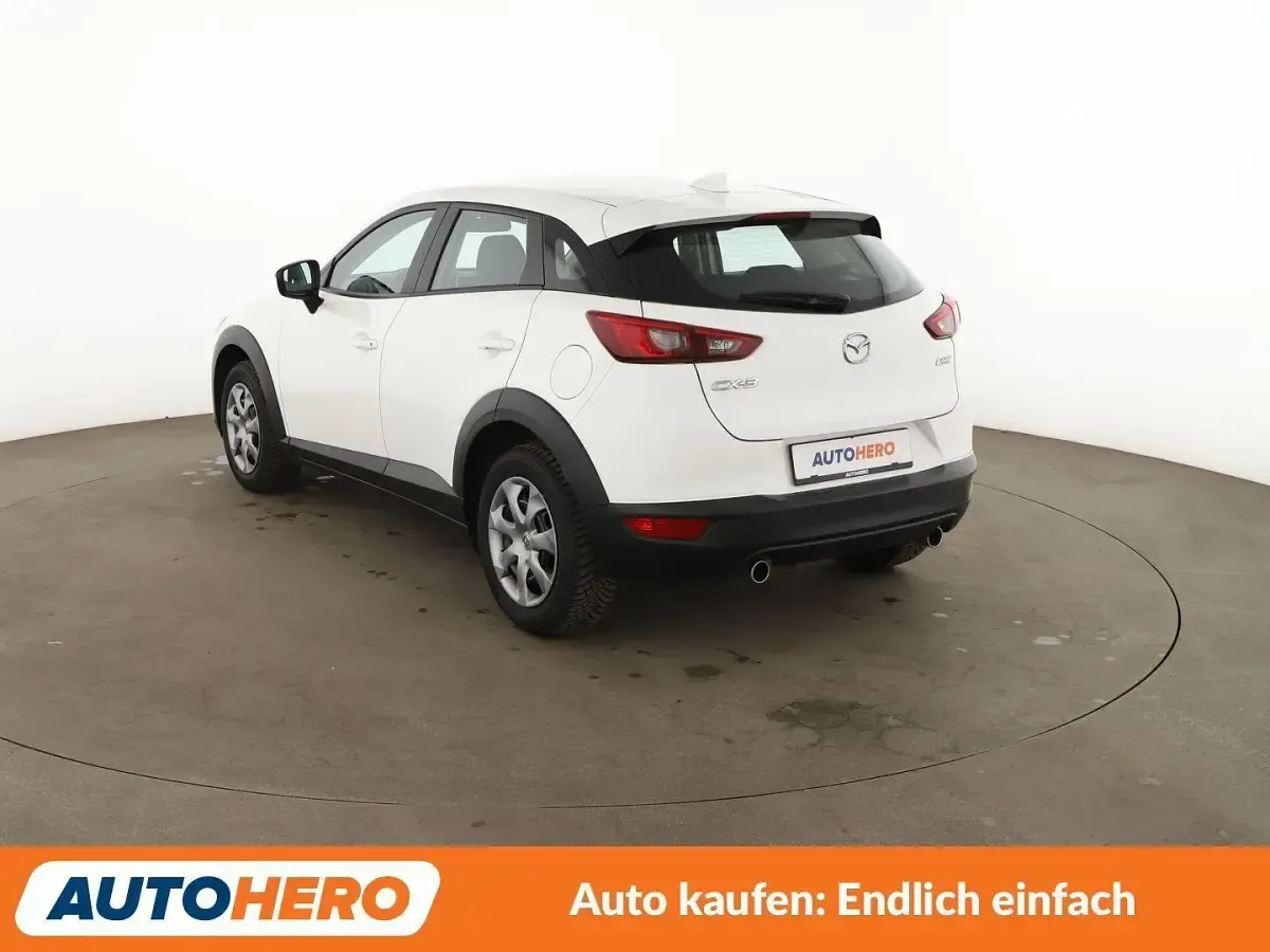 Gebraucht Mazda CX-3 Prime-Line 121 PS (88 kW) 2019 Arctic white cle SUV