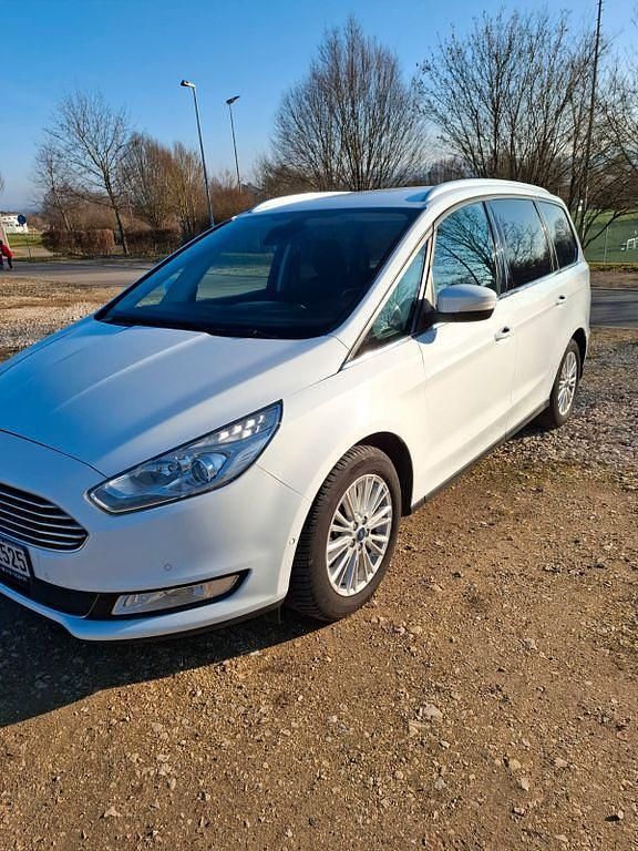 Gebraucht Ford Galaxy Titanium 210 PS (154 kW) 2017 Weiß Van / Kleinbus