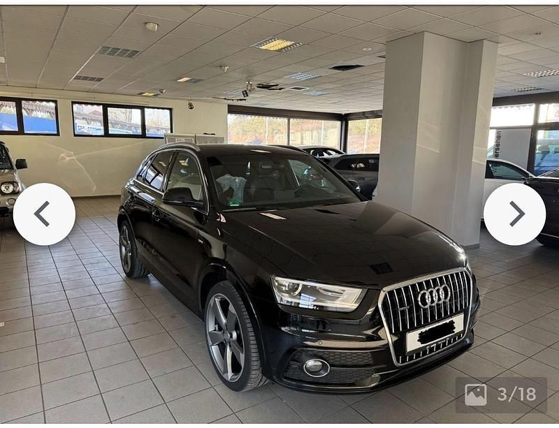 Schwarz Gebraucht 2015 Audi Q3 S-Line SUV | 17.999 € (Fairer Preis) - Bild 1/2