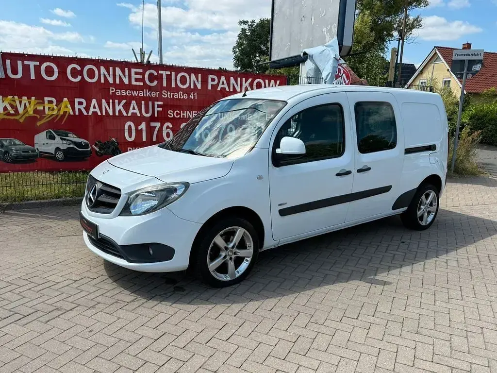 Gebraucht Mercedes Citan 109 90 PS (66 kW) 2013 Weiß Van / Kleinbus