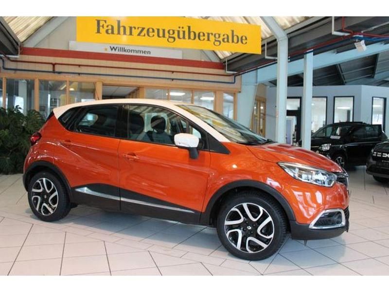 Gebraucht Renault Captur Luxe 90 PS (66 kW) 2013 Orange enz + elfenbeinfarben d16 (metallic) SUV
