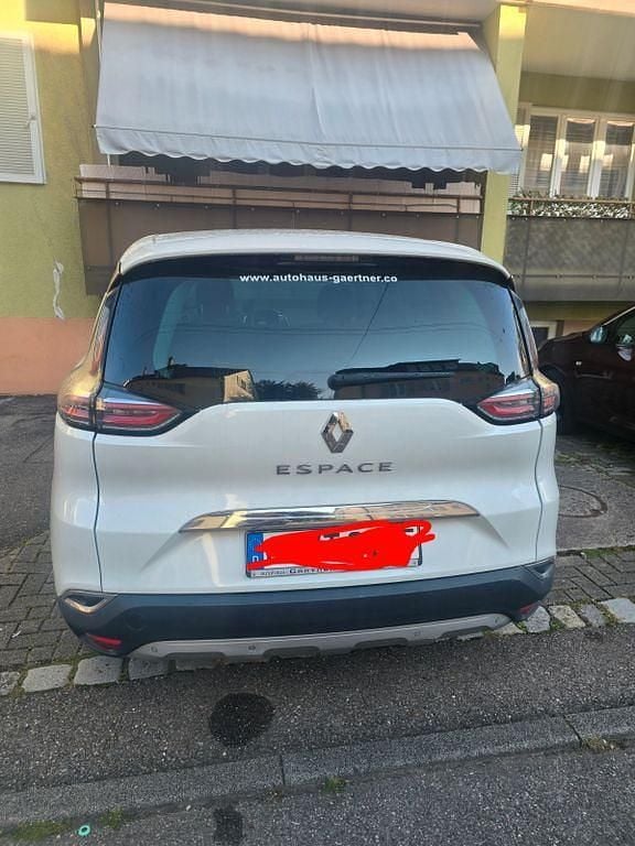 Gebraucht Renault Espace Intens 160 PS (117 kW) 2018 Weiß Van / Kleinbus