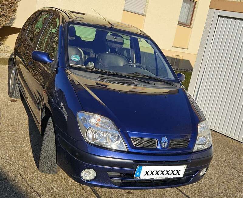 Blau Gebraucht 2003 Renault Scénic Authentique Van / Kleinbus | 1.650 € (Fairer Preis) - Bild 1/4
