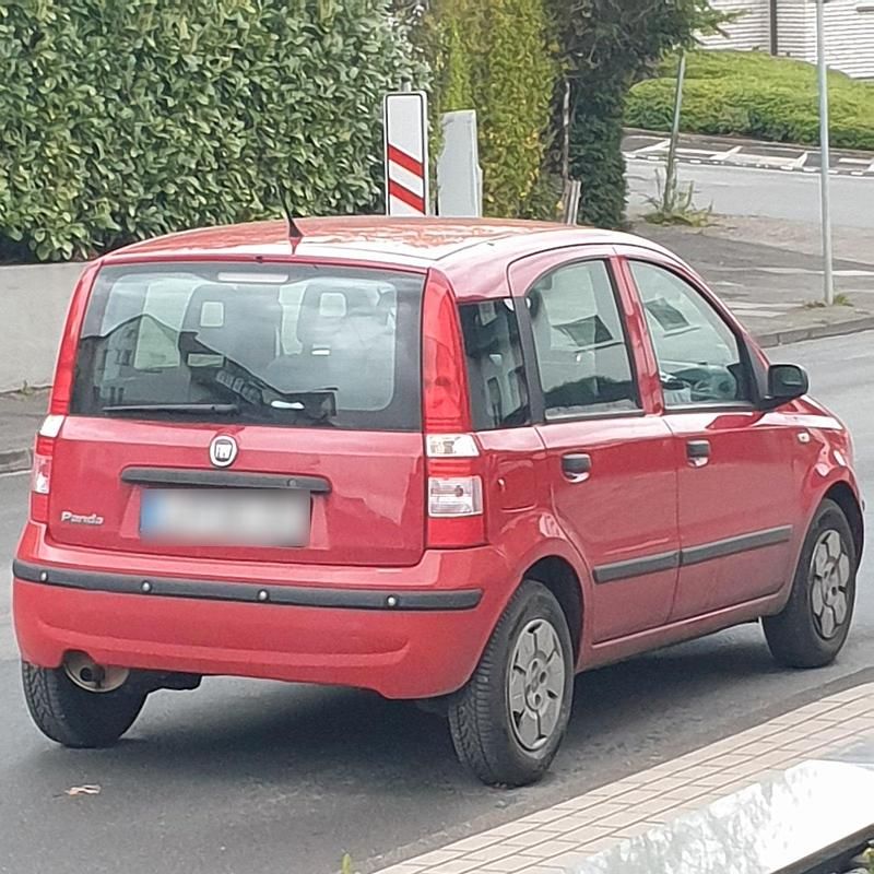 Gebraucht Fiat Panda 54 PS (39 kW) 2008 Rot Kleinwagen