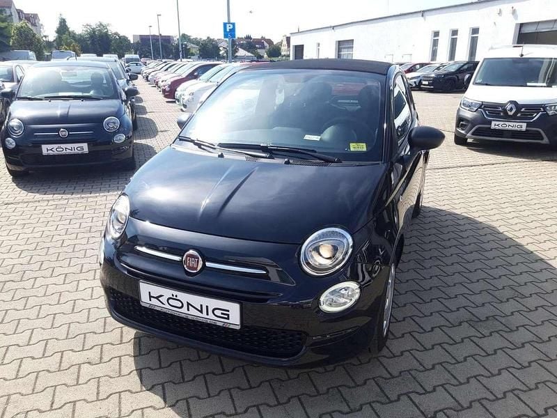 Vesuvio schwarz (5ce) Gebraucht 2023 Fiat 500C Cabrio | 15.490 € (Fairer Preis) - Bild 1/4