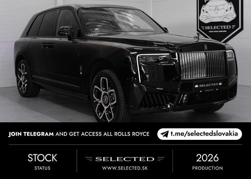 Neu Rolls Royce Cullinan 600 PS (441 kW) 2026 Schwarz SUV