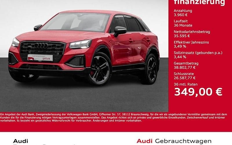 Rot Gebraucht 2025 Audi Q2 S-Line SUV | 39.555 € (Etwas zu teuer) - Bild 1/4