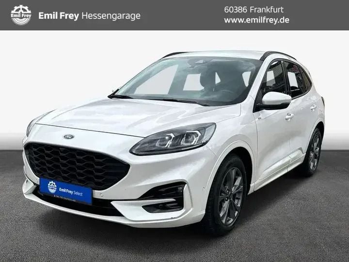 White platinum metallic Gebraucht 2023 Ford Kuga ST-Line SUV | 26.950 € (Superpreis) - Bild 1/4