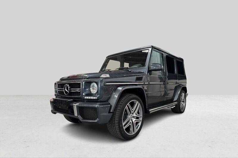 Grau Gebraucht 2015 Mercedes G63 AMG AMG SUV | 88.536 € (Teuer) - Bild 1/4