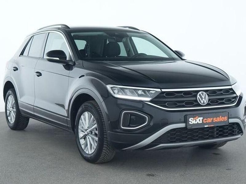 Gebraucht VW T-Roc Life 110 PS (80 kW) 2023 Schwarz SUV