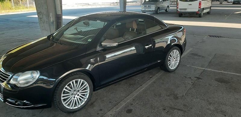 Brugt VW Eos Edition 122 HK (89 kW) 2009 Sort Cabriolet
