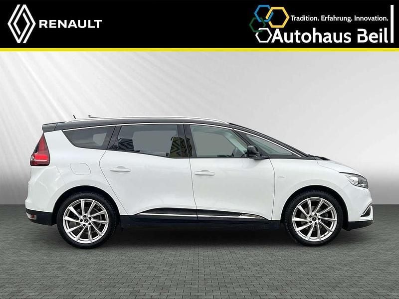 Gebraucht Renault Grand Scénic IV LIMITED 159 PS (116 kW) 2019 Weiss 369 + schwarz gne Van / Kleinbus