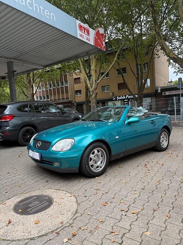 Grün Gebraucht 1998 Mercedes SLK200 Cabrio | 2.999 € (Superpreis) - Bild 1/4