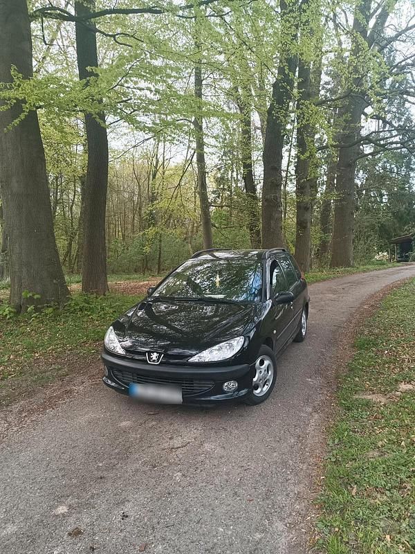 Gebraucht Peugeot 206 75 PS (55 kW) 2002 Schwarz Kombi