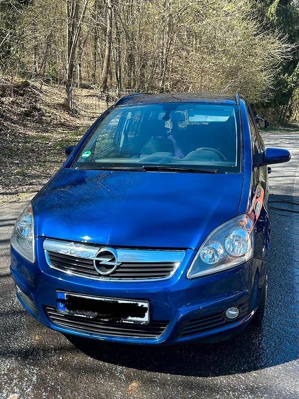 Gebraucht Opel Zafira 150 PS (110 kW) 2007 Blau Van / Kleinbus