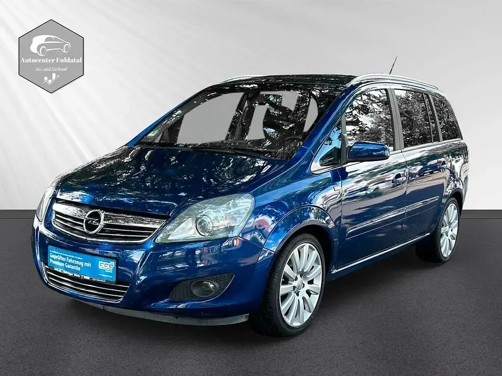 Gebraucht Opel Zafira 150 PS (110 kW) 2009 Blau Van / Kleinbus