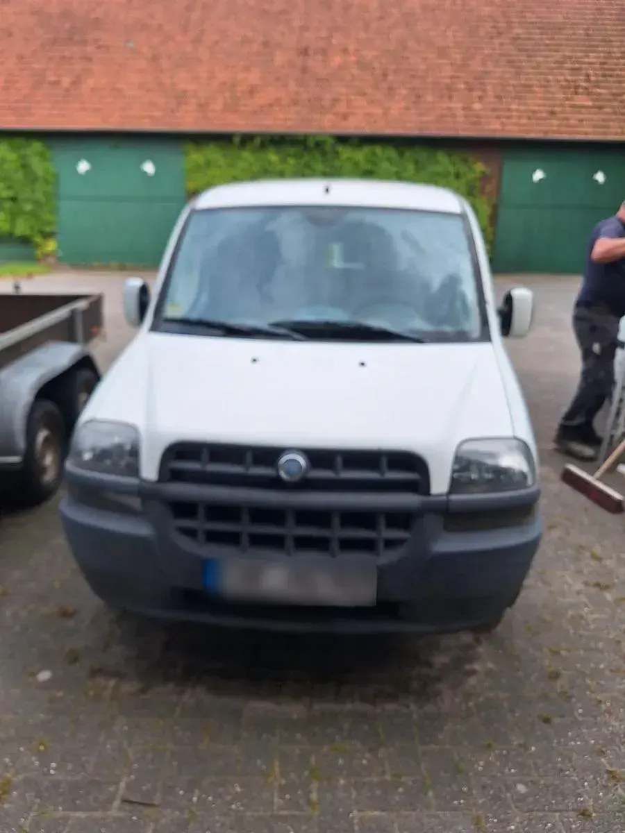 Gebraucht Fiat Doblò 69 PS (50 kW) 2005 Weiß Van / Kleinbus