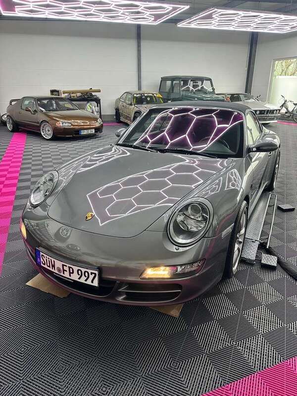 Grau Gebraucht 2008 Porsche 911 Carrera S Cabriolet Cabrio | 55.000 € (Superpreis) - Bild 1/4