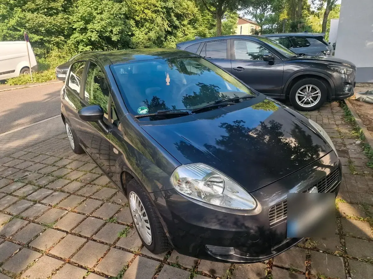 Gebraucht Fiat Punto 77 PS (56 kW) 2007 Grau Kleinwagen