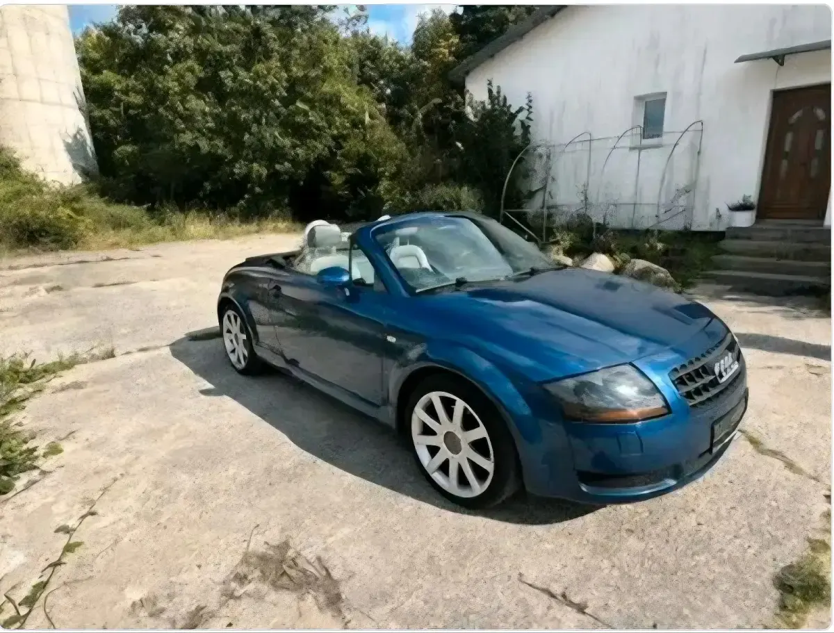 Gebraucht Audi TT Roadster S-Line 163 PS (119 kW) 2006 Blau Cabrio