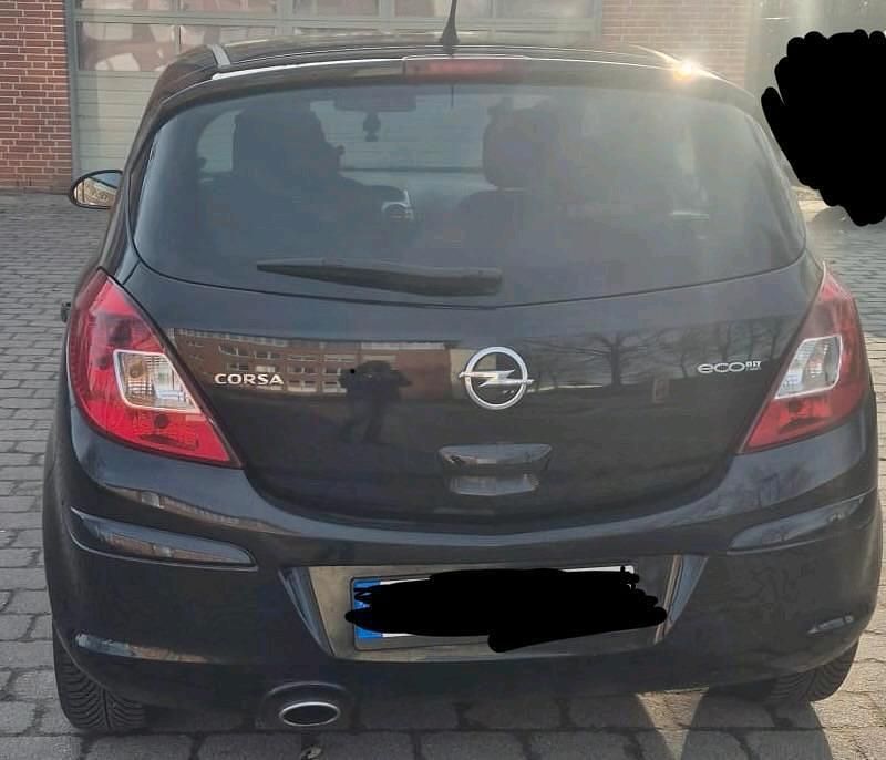 Gebraucht Opel Corsa Eco 70 PS (51 kW) 2011 Schwarz Kleinwagen