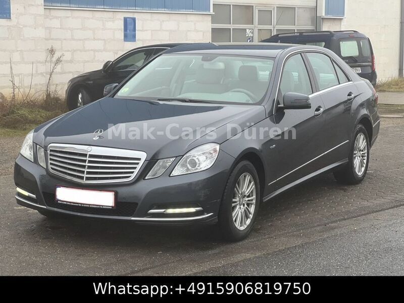 Grau Gebraucht 2012 Mercedes E220 Limousine | 8.450 € (Superpreis) - Bild 1/4