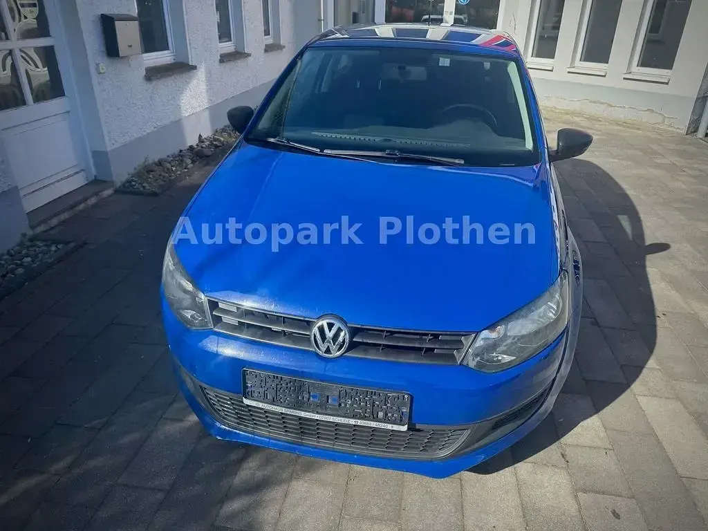 Gebraucht VW Polo Trendline 60 PS (44 kW) 2012 Blau Kleinwagen