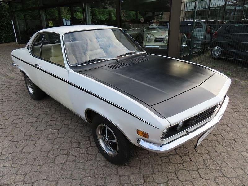 Weiß Gebraucht 1972 Opel Manta S Coupé | 9.500 € - Bild 1/4