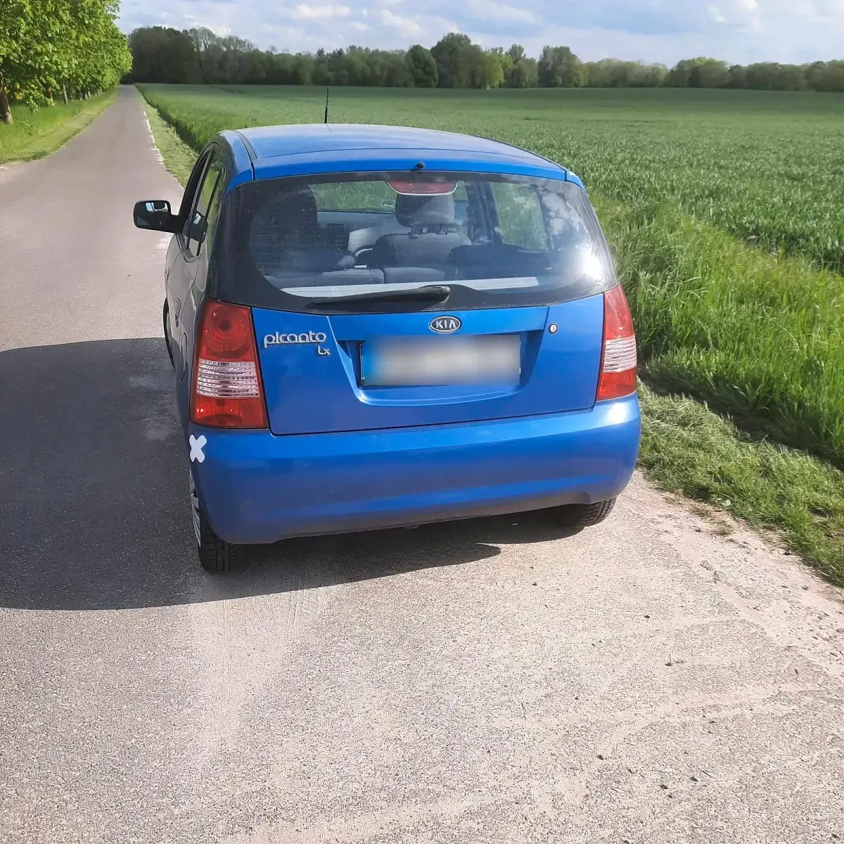 Gebraucht Kia Picanto 65 PS (47 kW) 2007 Blau Kleinwagen
