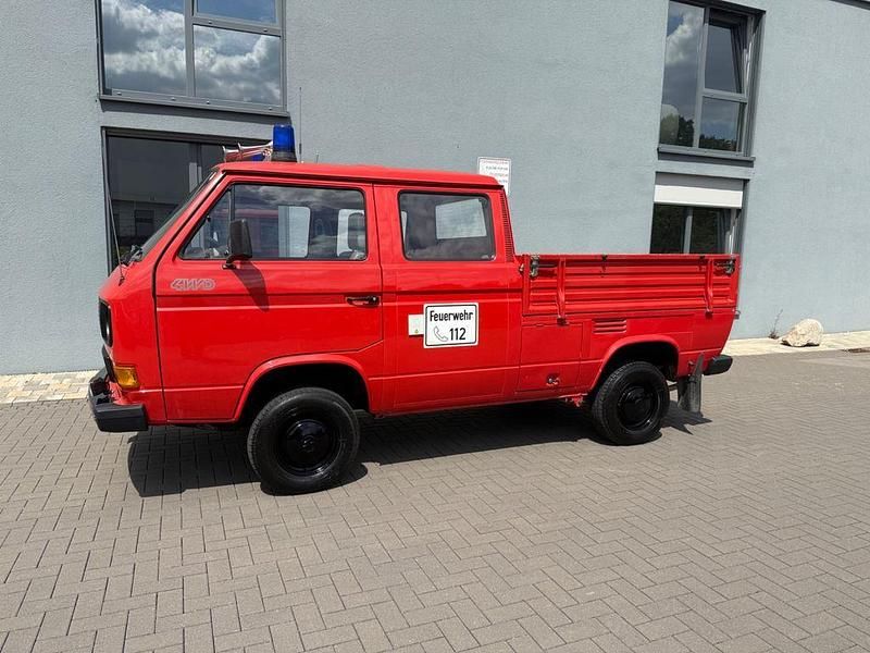 Brugt VW T3 95 HK (69 kW) 1991 Rød Van