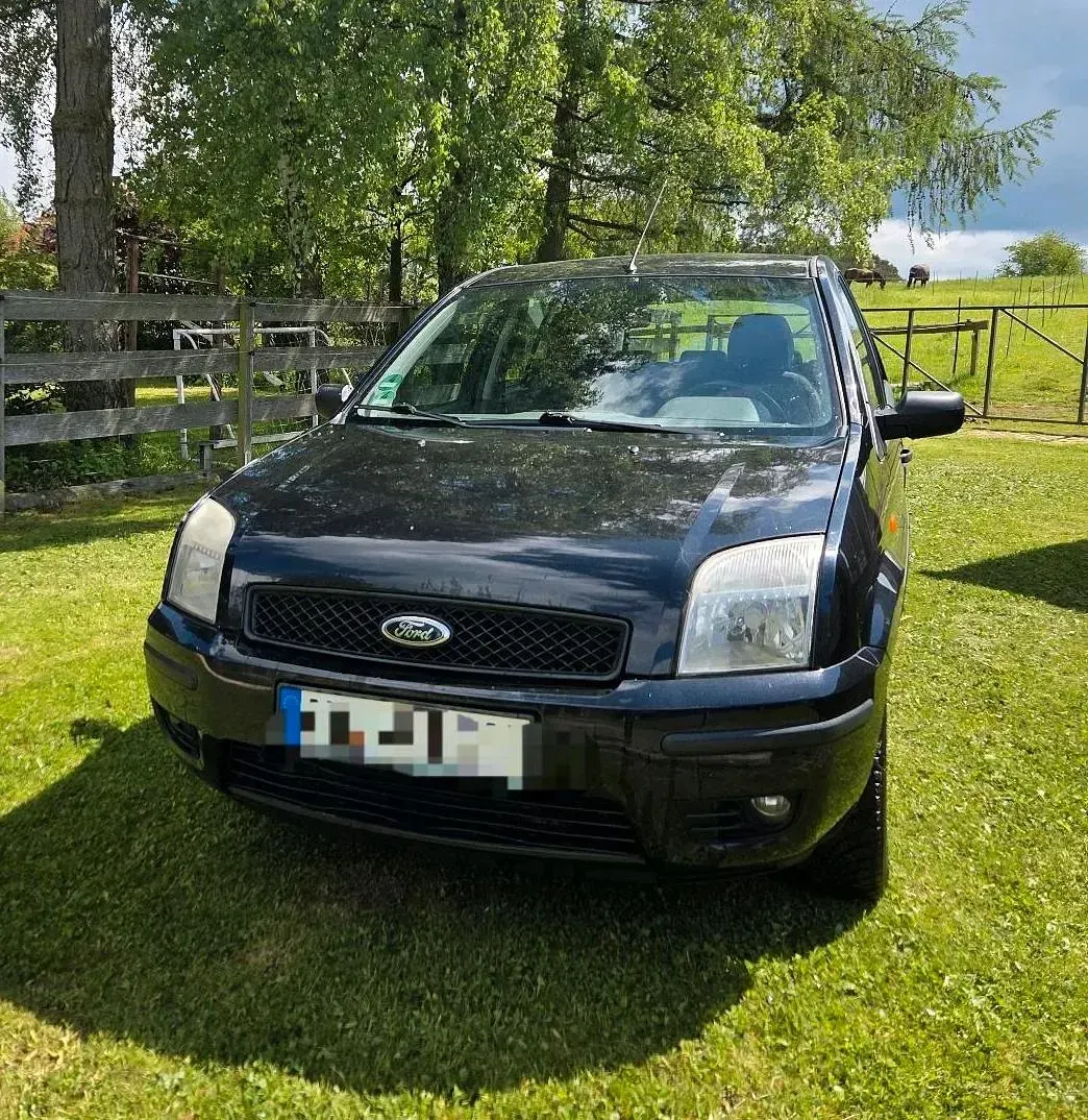 Gebraucht Ford Fusion 100 PS (73 kW) 2003 Schwarz Kleinwagen