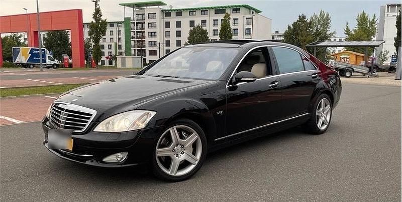 Schwarz Gebraucht 2008 Mercedes S600 Limousine | 12.300 € - Bild 1/4