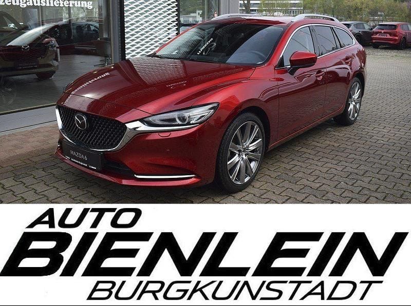 Rot Gebraucht 2024 Mazda 3 Exclusive-Line Limousine | 29.800 € - Bild 1/4