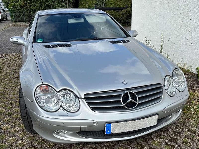Silber Gebraucht 2004 Mercedes SL350 Cabrio | 12.950 € (Superpreis) - Bild 1/2