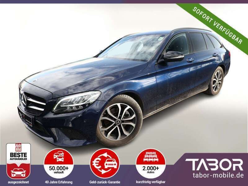 Gebraucht Mercedes C220 Avantgarde 194 PS (142 kW) 2019 Blau Kombi